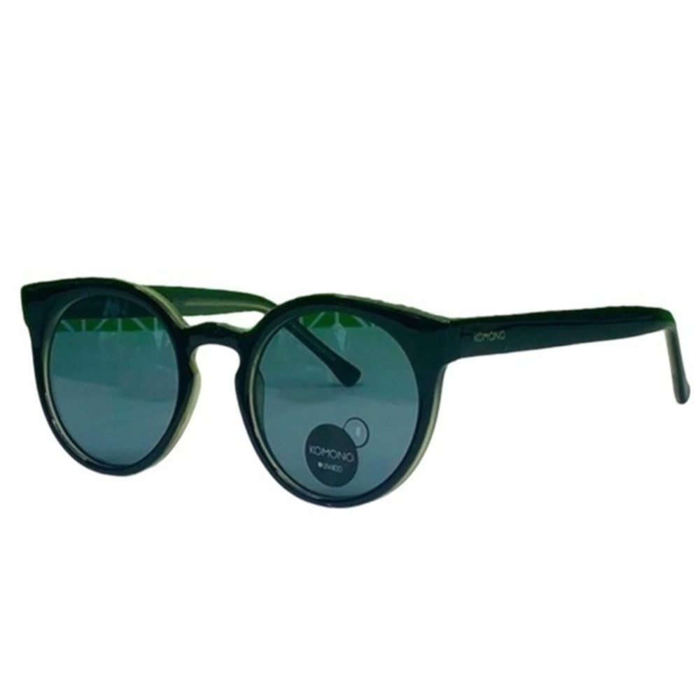 Komono Lulu black jade NEW Women's sunglasses black cat eye - Picture 7 of 10